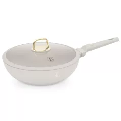 Berlinger Haus Wok Fedővel 28 Cm BH-8064 Sahara 
