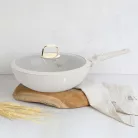 Berlinger Haus Wok Fedővel 28 Cm BH-8064 Sahara 