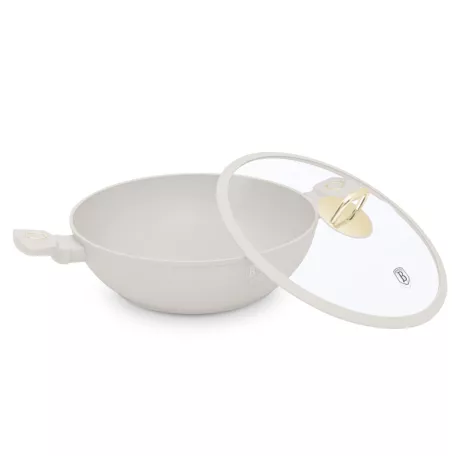 Berlinger Haus Wok Fedővel 30 Cm BH-8065 Sahara 
