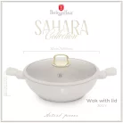 Berlinger Haus Wok Fedővel 30 Cm BH-8065 Sahara 