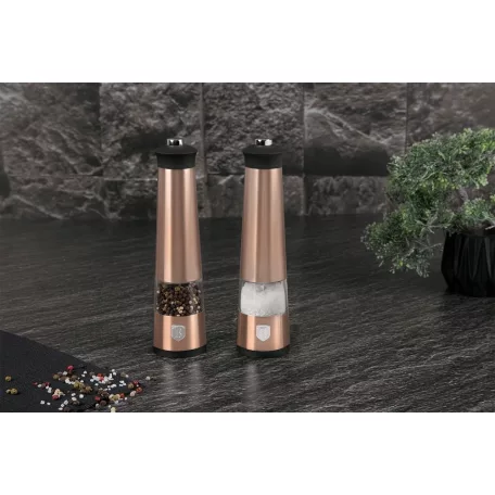 Berlinger Haus Elektromos Só- és Borsszóró 2 részes BH-9500 Rose Gold