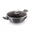 Berlinger Haus Wok Fedővel 30 cm BH-7111 Carbon Pro