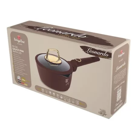 Berlinger Haus Szószos Edény+Fedő 16 Cm BH-8028 Leonardo 