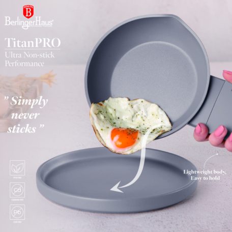 Berlinger Haus Mini Serpenyő 16 Cm BH-8106 Taupe 