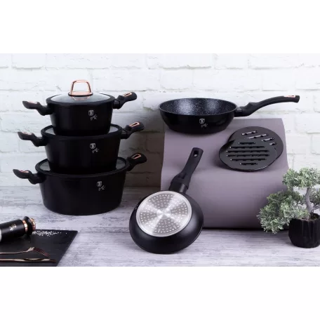 Berlinger Haus Edénykészlet 10 részes BH-8168 Black Rose 