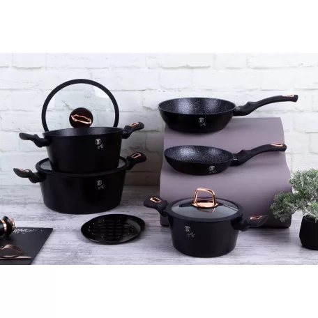 Berlinger Haus Edénykészlet 10 részes BH-8168 Black Rose 