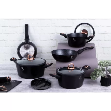 Berlinger Haus Edénykészlet 10 részes BH-8168 Black Rose 