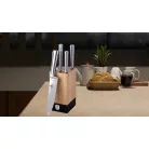 Berlinger Haus Késkészlet 7 részes Bambusz Állvánnyal BH-2804 Matte Black 
