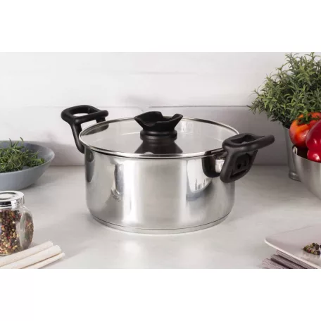 Berlinger Haus Lábas Fedővel 24 cm BH-6587 Silver
