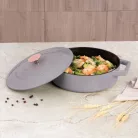 Berlinger Haus Alacsony Öntöttvas Lábas 26 Cm BH-6527 Taupe 