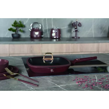 Berlinger Haus Grill Serpenyő+Fedő 28 Cm BH-8037 Leonardo 