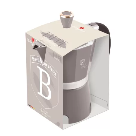Berlinger Haus Kávéfőző 3 Személyes BH-8568 Taupe 