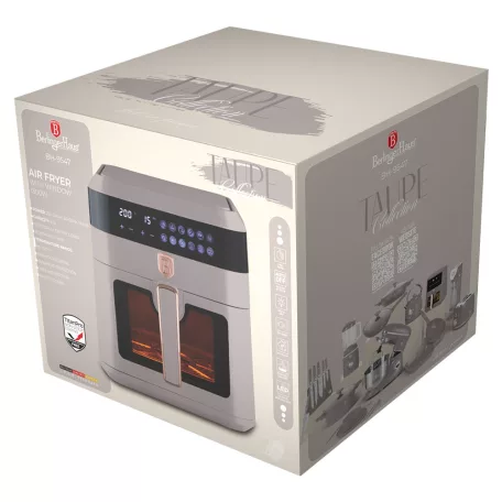 Berlinger Haus Forrólevegős AirFryer Sütő 6,3 L BH-9547 Taupe 