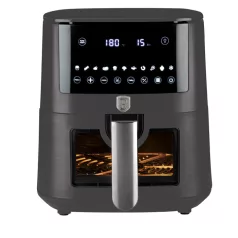   Berlinger Haus Forrólevegős AirFryer Sütő 8 L BH-9609 Antracit