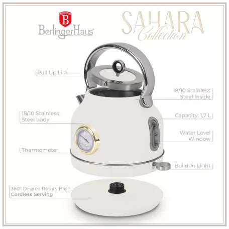 Berlinger Haus Vízforraló 1,7 L BH-9515 Sahara 