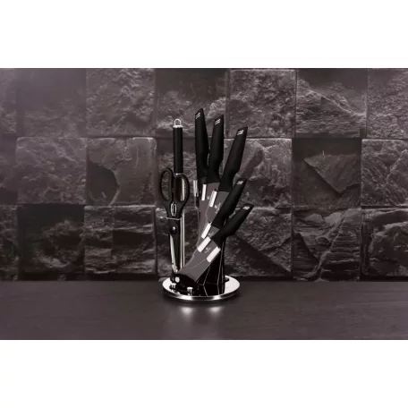 Berlinger Haus Késkészlet 8 részes BH-2693 Black Silver 