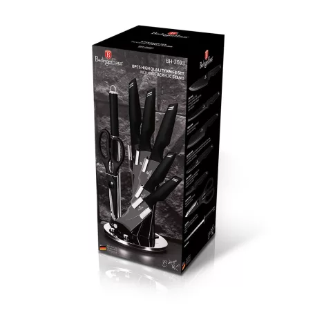 Berlinger Haus Késkészlet 8 részes BH-2693 Black Silver 