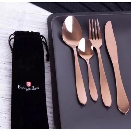 Berlinger Haus Evőeszköz Készlet 4 Db-os BH-3083 Rose Gold