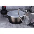 Berlinger Haus Lábas+Fedő 24 Cm BH-6605 Shiny Black