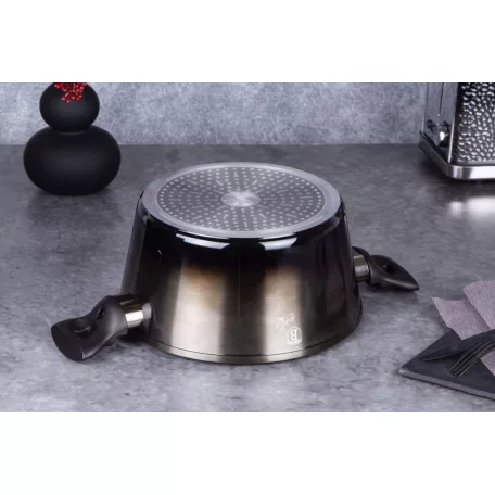 Berlinger Haus Lábas+Fedő 24 Cm BH-6605 Shiny Black
