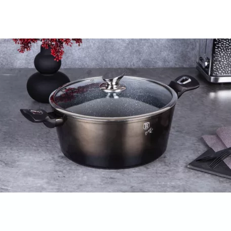 Berlinger Haus Lábas+Fedő 28 Cm BH-6606 Shiny Black 