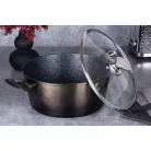 Berlinger Haus Lábas+Fedő 28 Cm BH-6606 Shiny Black 