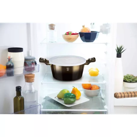 Berlinger Haus Lábas+Fedő 28 Cm BH-6606 Shiny Black 