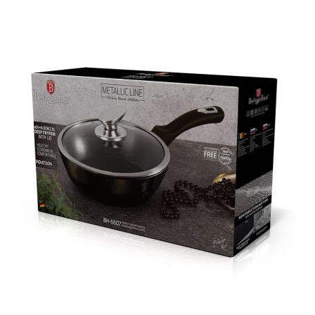 Berlinger Haus Serpenyő+Fedő 24 Cm BH-6607T Shiny Black