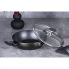 Berlinger Haus Alacsony Lábas+Fedő 24 Cm BH-6608 Shiny Black 