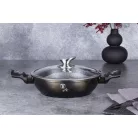 Berlinger Haus Alacsony Lábas+Fedő 24 Cm BH-6608 Shiny Black 