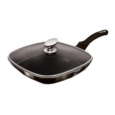   Berlinger Haus Grill Serpenyő+Fedő 28 Cm BH-6612 Shiny Black 