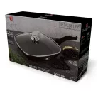 Berlinger Haus Grill Serpenyő+Fedő 28 Cm BH-6612 Shiny Black 