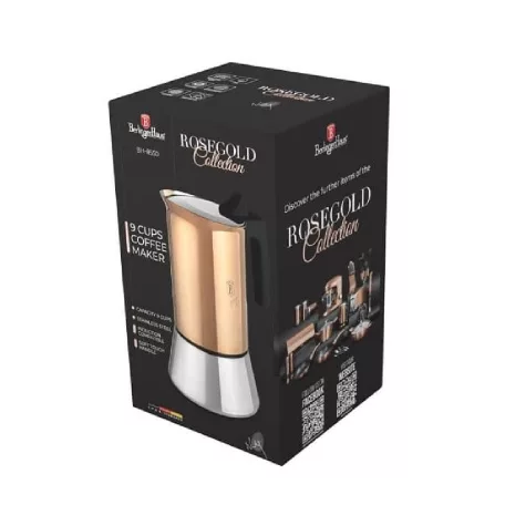 Berlinger Haus Kávéfőző 9 Személyes BH-8550 Rose Gold