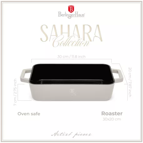 Berlinger Haus Öntöttvas Tepsi 30 Cm BH-6529 Sahara
