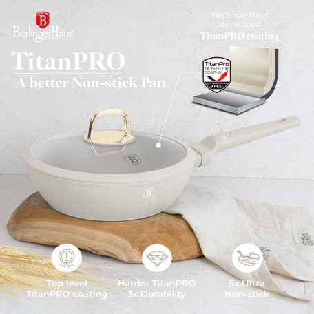 Berlinger Haus Serpenyő+Fedő 24 Cm BH-8062 Sahara