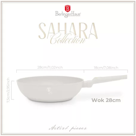 Berlinger Haus Wok 28 Cm BH-8063 Sahara