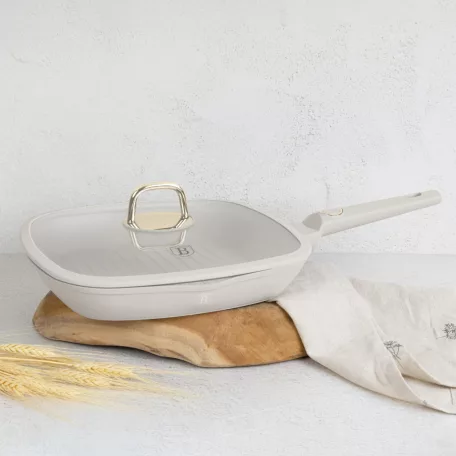 Berlinger Haus Grill Serpenyő Fedővel 28 Cm BH-8067 Sahara 