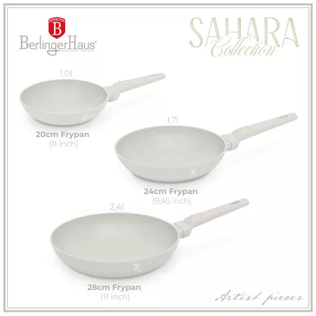 Berlinger Haus Serpenyő Szett 3 részes BH-8078 Sahara 