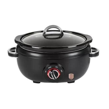 Berlinger Haus Elektromos Lassú Főzőedény 3,5 L BH-9669 Black Rose 