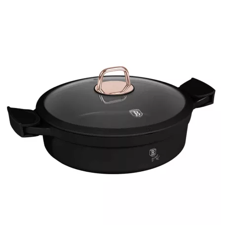 Berlinger Haus Alacsony Lábas+Fedő 28 cm BH-1455  Black Rose