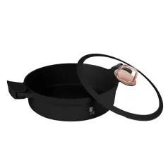   Berlinger Haus Alacsony Lábas+Fedő 28 cm BH-1455  Black Rose