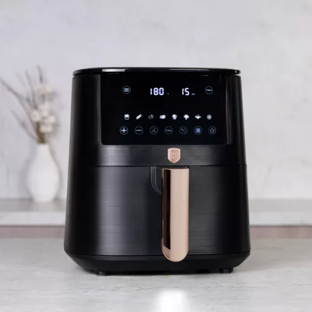 Berlinger Haus Forrólevegős AirFryer Sütő 5 L BH-9537 Black Rose 
