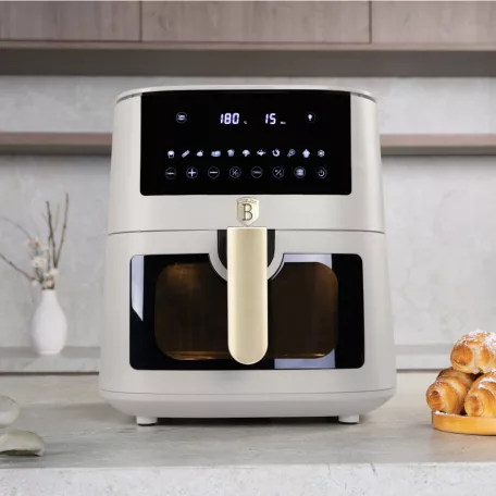 Berlinger Haus Forrólevegős AirFryer Sütő 8 L BH-9607 Sahara 