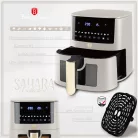 Berlinger Haus Forrólevegős AirFryer Sütő 8 L BH-9607 Sahara 