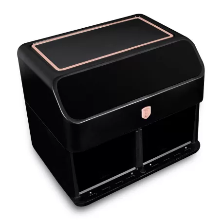 Berlinger Haus Forrólevegős AirFryer Sütő Dupla Kosárral 4 L+4 L BH-9659 Black Rose