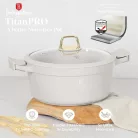Berlinger Haus Lábas+Fedő 28 cm BH-7788 Sahara