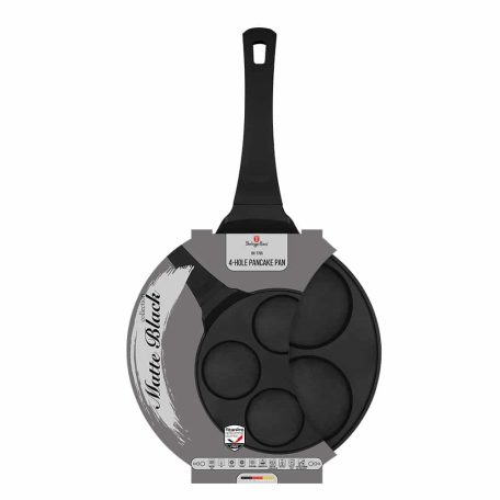 Berlinger Haus Palacsintasütő 26 cm 4 adagos BH-7795 Black Rose