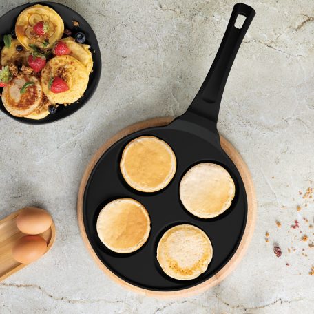 Berlinger Haus Palacsintasütő 26 cm 4 adagos BH-7795 Black Rose