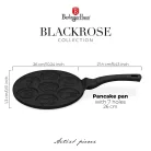 Berlinger Haus Palacsintasütő 26 cm 7 adagos BH-7799 Black Rose