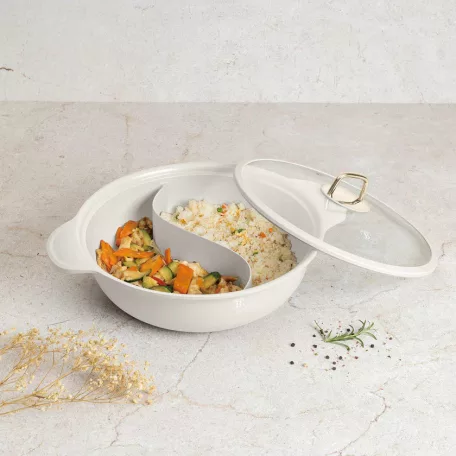 Berlinger Haus Hot Pot Fedővel 30 cm BH-8628 Sahara 